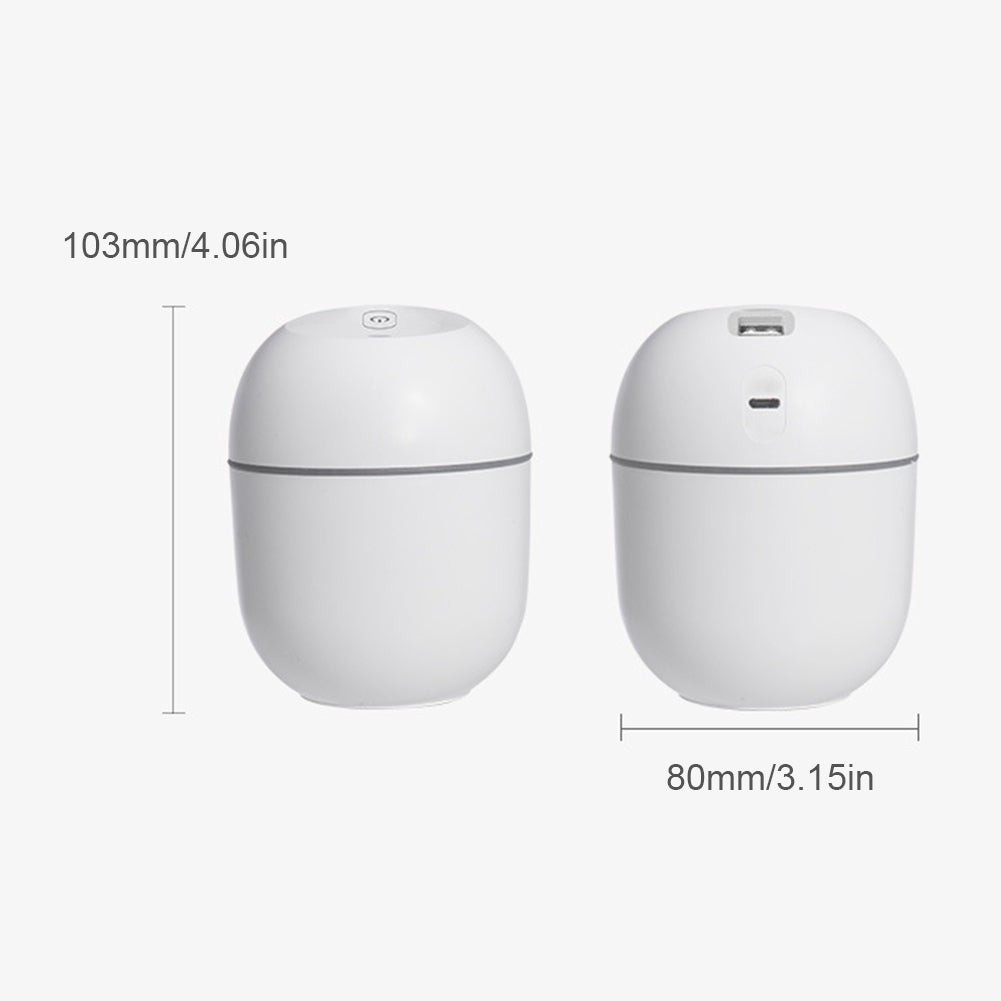 Portable USB Ultrasonic Aroma Humidifier & Diffuser