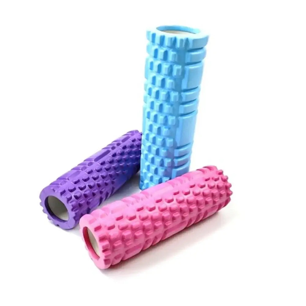 Yoga Foam Roller – 26×8cm EVA Massage Column for Muscle Relaxation, Balance Training & Physiotherapy