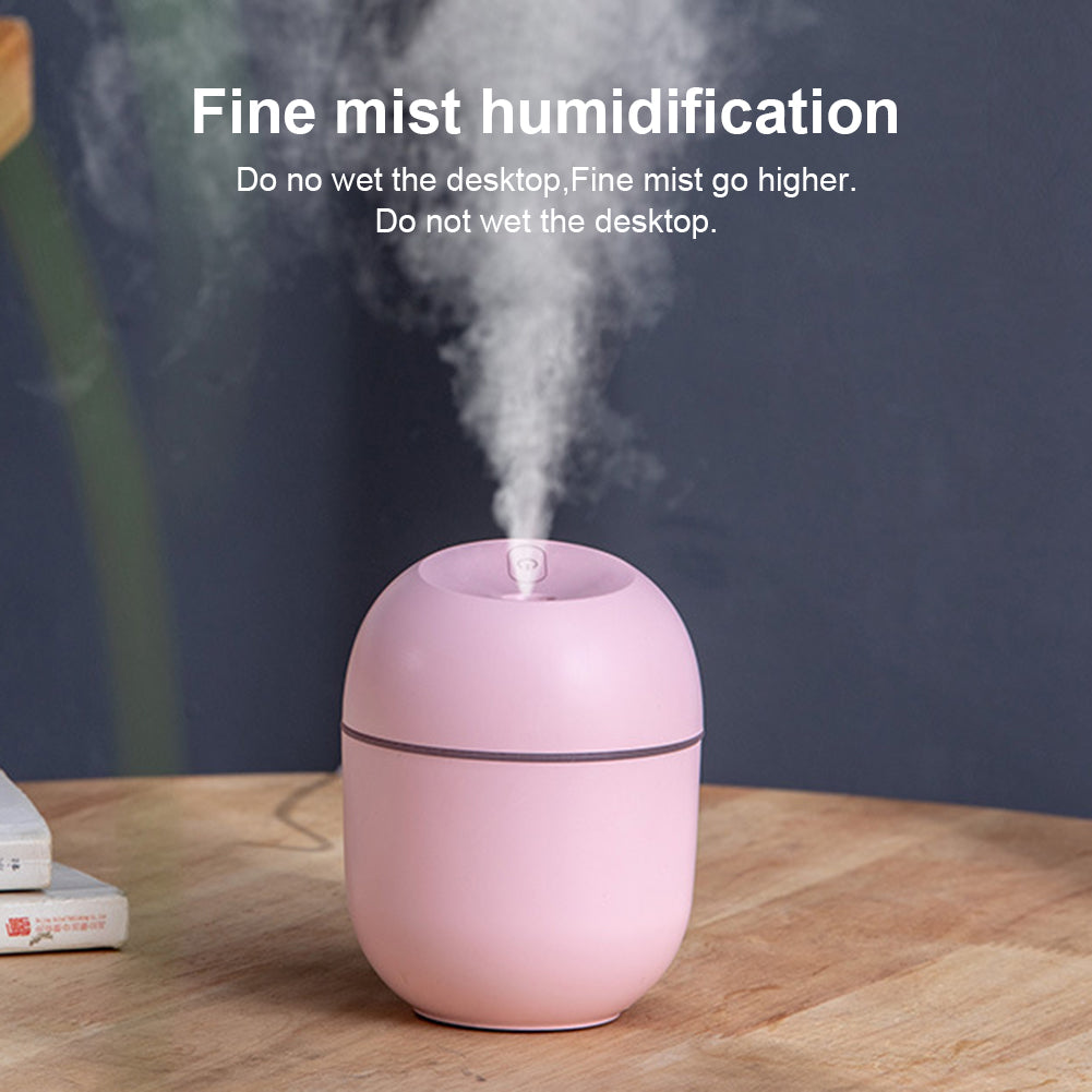 Portable USB Ultrasonic Aroma Humidifier & Diffuser