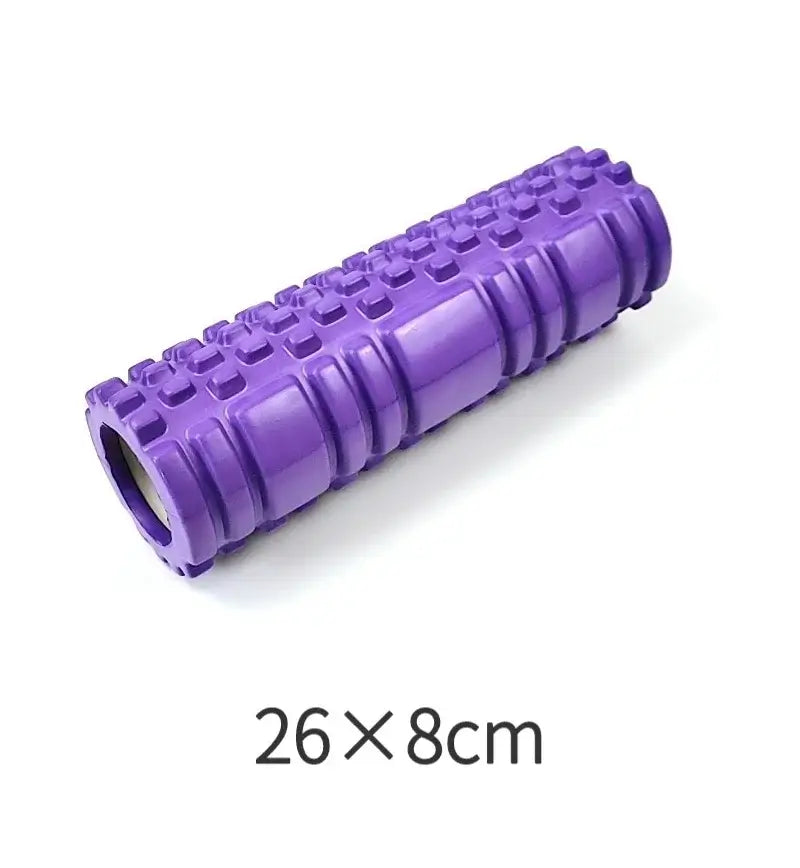 Yoga Foam Roller – 26×8cm EVA Massage Column for Muscle Relaxation, Balance Training & Physiotherapy