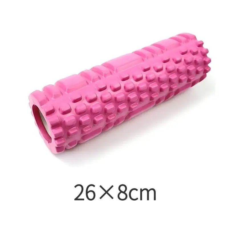 Yoga Foam Roller – 26×8cm EVA Massage Column for Muscle Relaxation, Balance Training & Physiotherapy