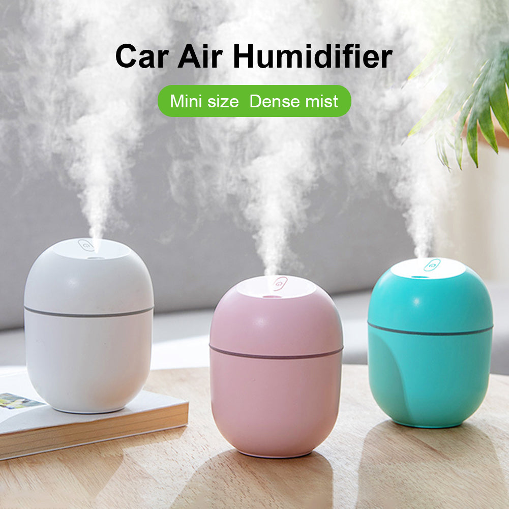 Portable USB Ultrasonic Aroma Humidifier & Diffuser