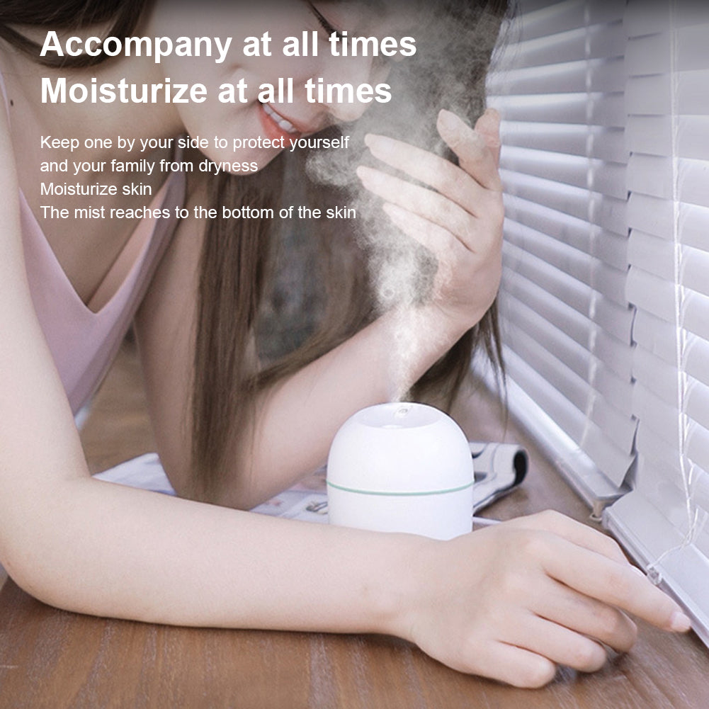 Portable USB Ultrasonic Aroma Humidifier & Diffuser